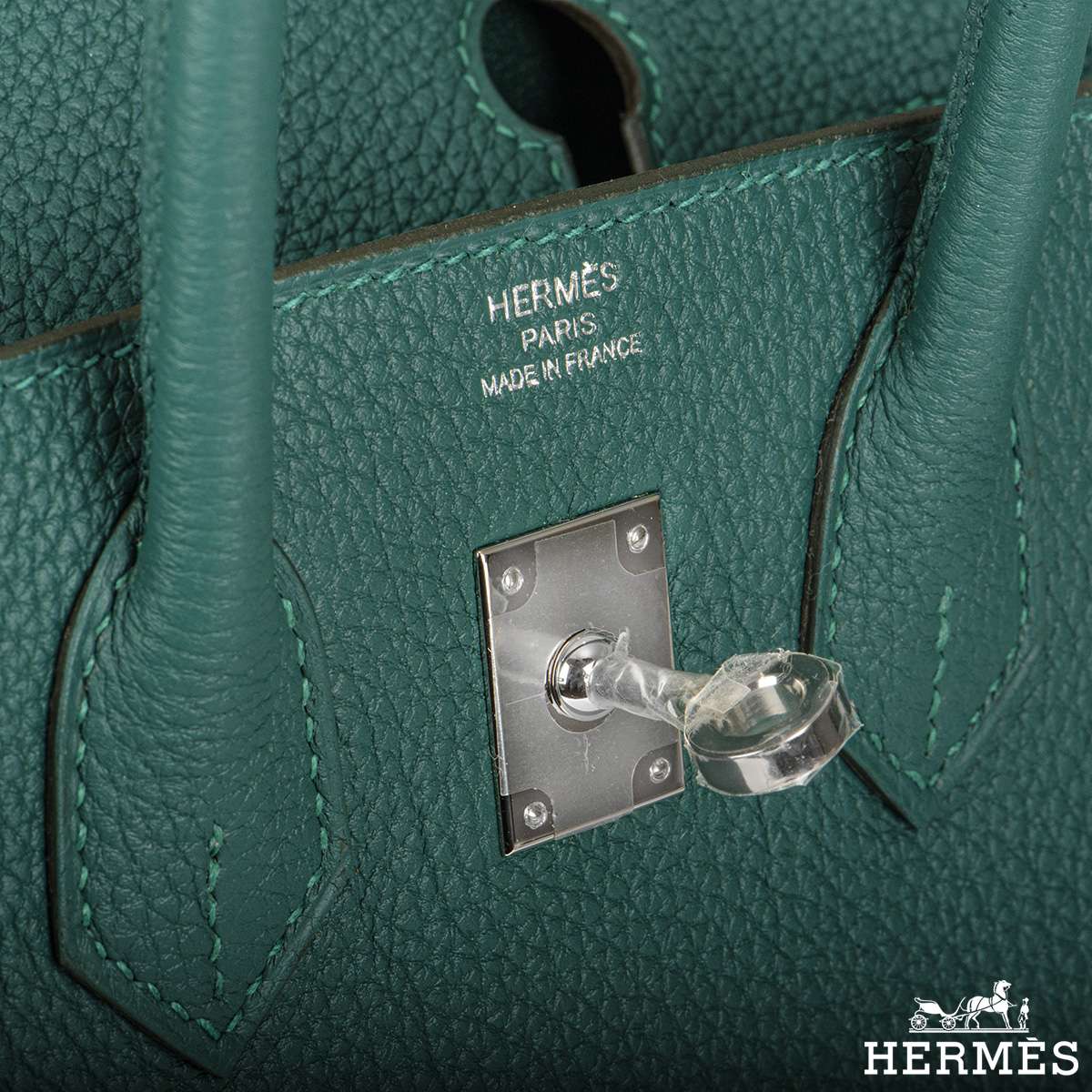 Hermès Birkin 25 Malachite Togo Palladium Hardware PHW — The French Hunter